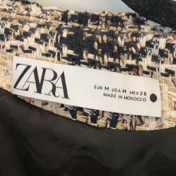 Zara tweed jacket/blazer - Picture 4 of 8